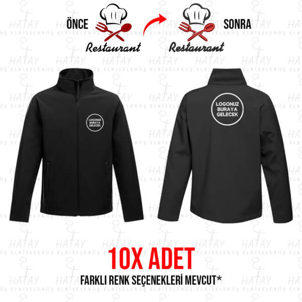 10 Adet Softshell Ceket