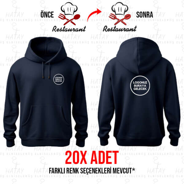 20 Adet Hoodie