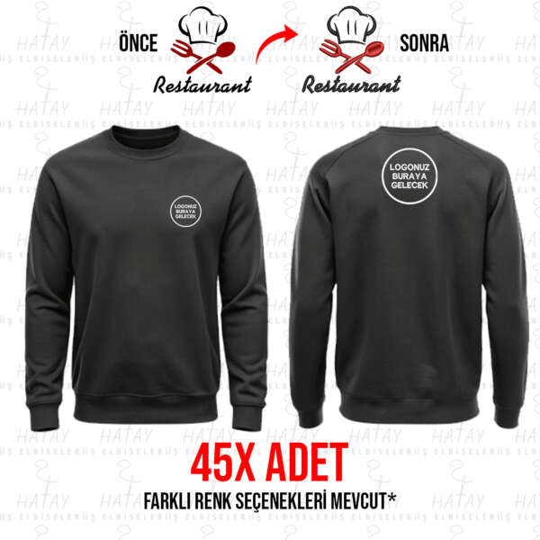 45 Adet Sweatshirt